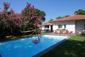 VILLA CLASSEE 3 ETOILES, PISCINE CHAUFEE 9X4, A 500M DE LA PLAGE SURVEILLEE